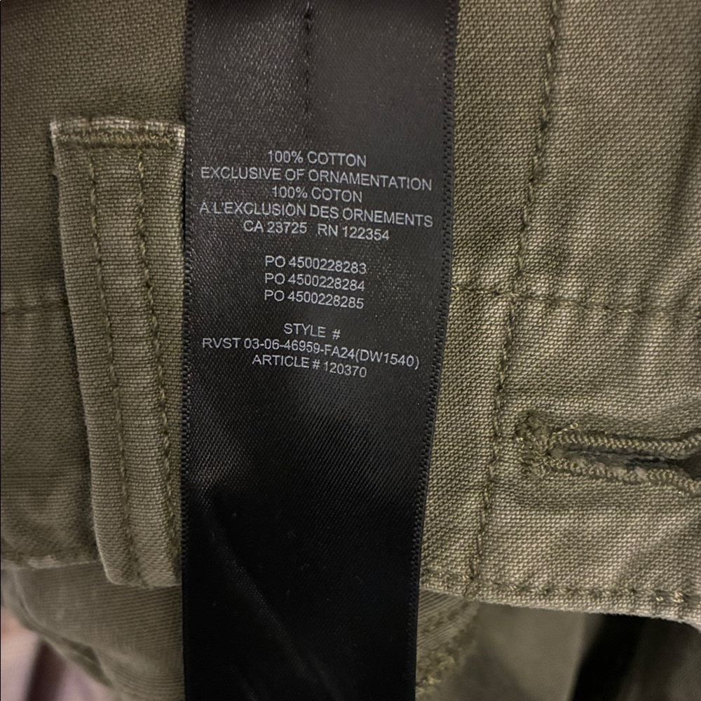 Aritzia TNA Size 4 Marco Pant - Green - Picture 12 of 12